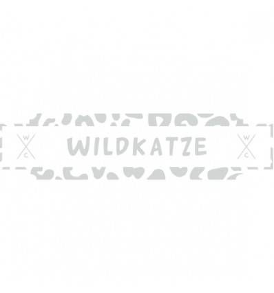 WC-Schild Wildkatze